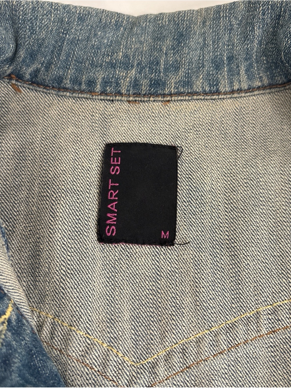 Smart Set Light Blue Denim Jacket - Women's Jean Jacket - Picture 3 of 12